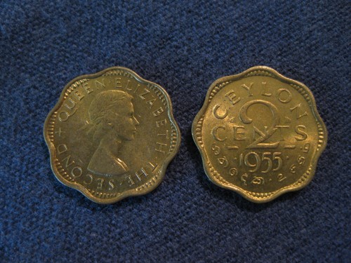 1955 ceylon sri - ,